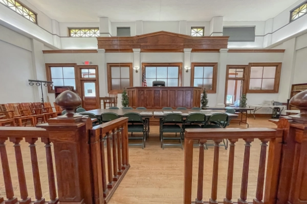 The historic 1890s Old Courthouse Museum