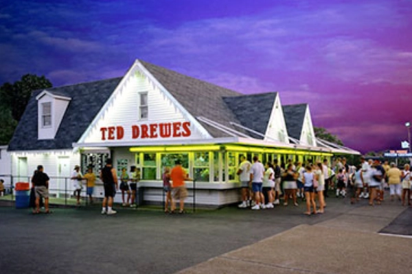 A 'concrete' frozen custard shake from Ted Drewes