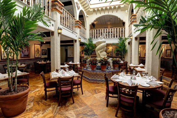 The iconic, historic Columbia Restaurant in Ybor City