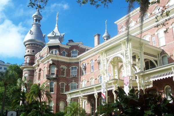 The grand, Moorish-style Henry B. Plant Museum