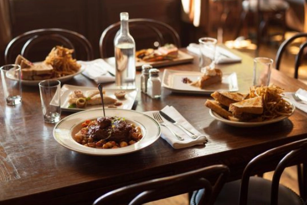 A plate of smoked trout from The Tavern