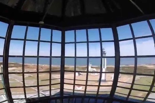 The historic 1792 Cape Henry Lighthouse