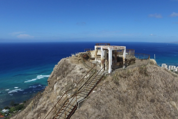 The view from the top of Diamond Head State Monument