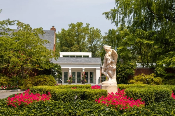 The gardens of the Hillwood Estate, Museum & Gardens