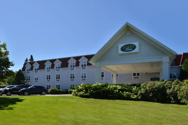 A comfortable room at the Acadia Inn