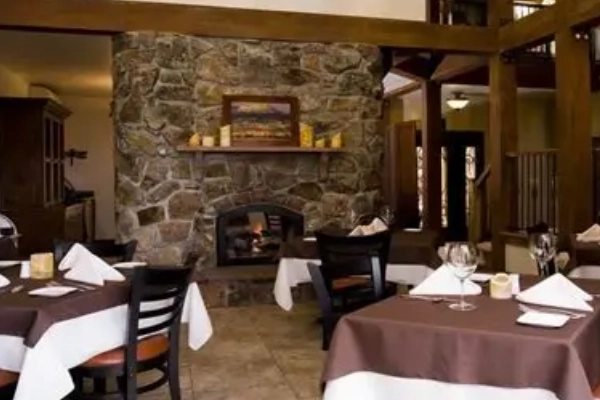 A plate of venison chops from Stone Hearth Grille
