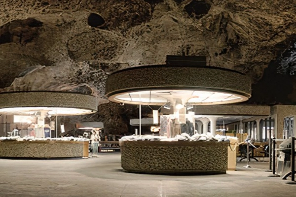 A sandwich enjoyed at the Carlsbad Caverns Café 750 feet underground