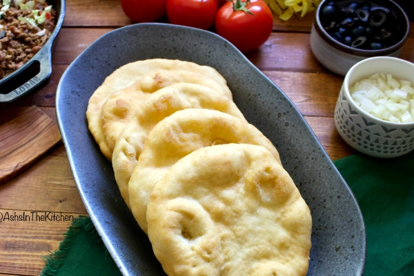 Freshly made frybread at the Anaktuvuk Pass Community Kitchen