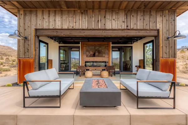 A quirky dome-style Airbnb in the desert near Joshua Tree