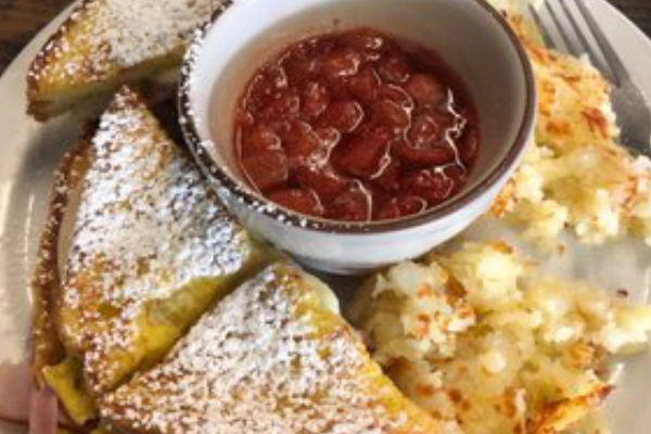 A classic diner-style breakfast from a local favorite cafe