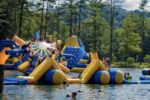 The waterpark at ACE Adventure Resort