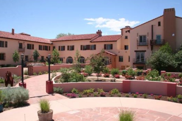 The historic and elegant La Posada Hotel in Winslow