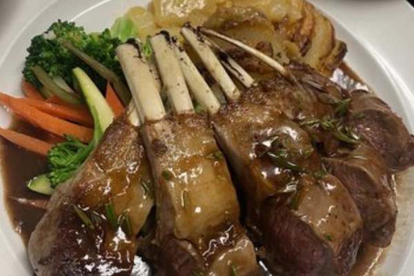 A hearty plate of food from a restaurant with small-town charm