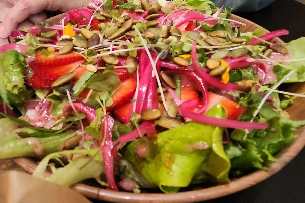 A cozy spot serving Native-inspired dishes with locally sourced ingredients