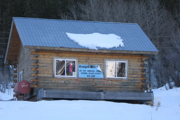 A moose sandwich from a classic general store