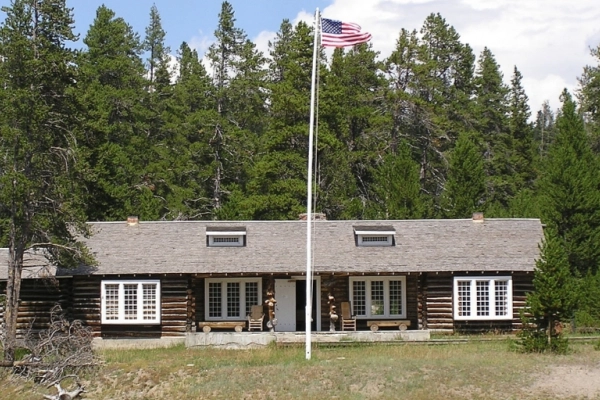 A hidden historic ranger outpost from the 1900s with pioneer tools