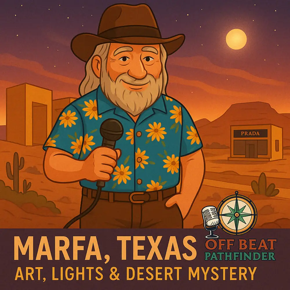 Marfa Texas Art Lights and Desert Mystery