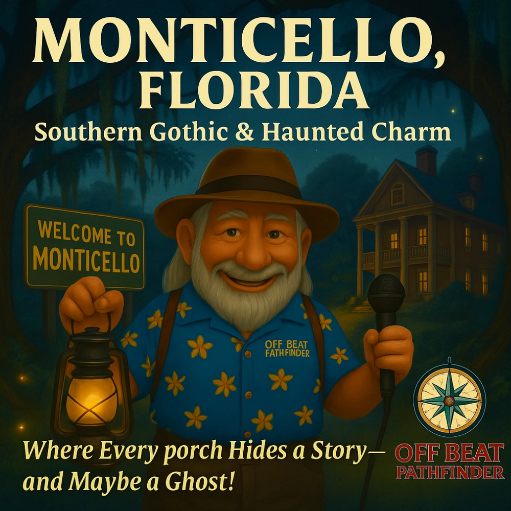 Monticello Florida Southern Gothic and Haunted