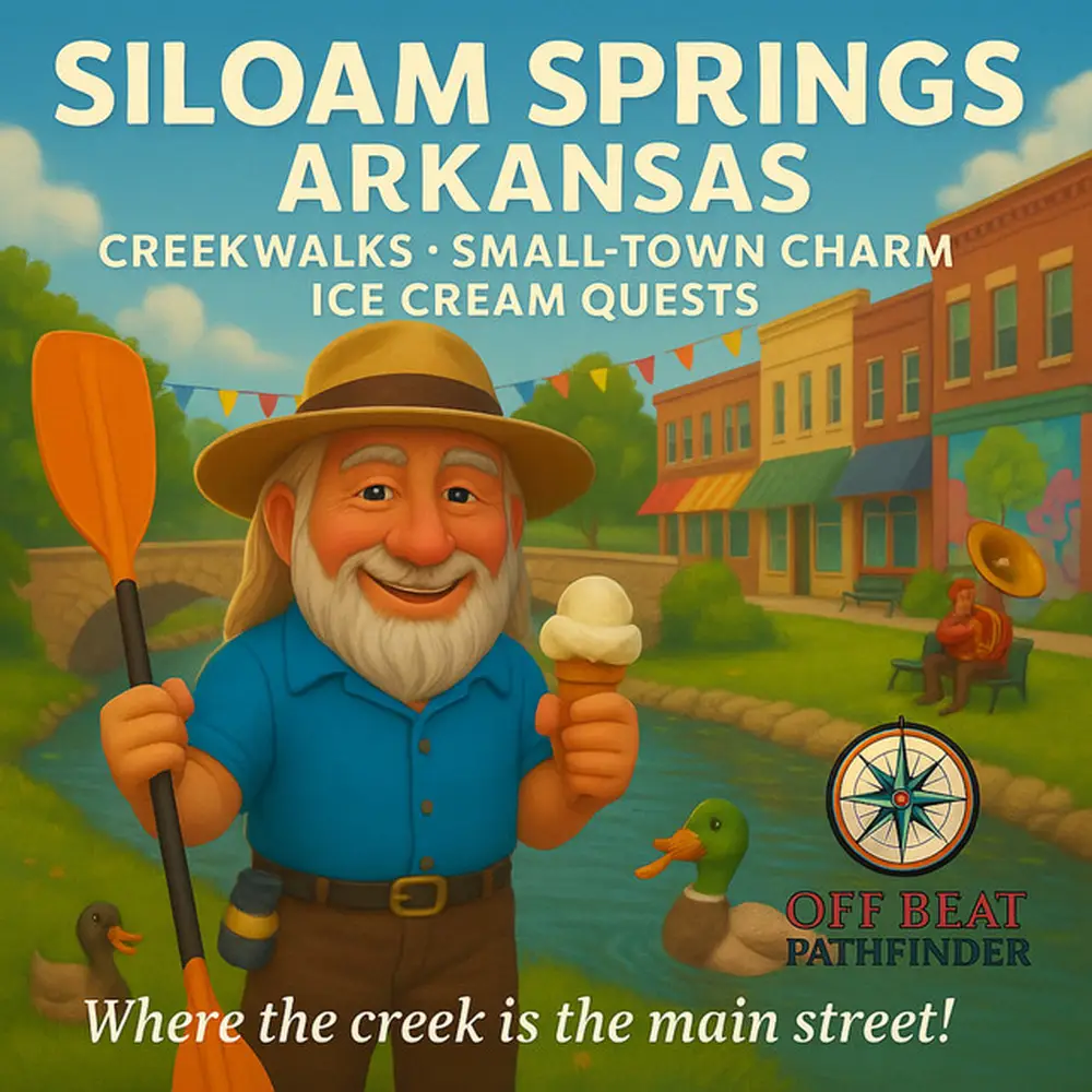 Siloam Springs Arkansas Creek Walk Town